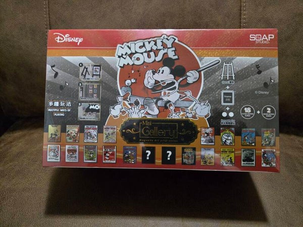 Mickey Mouse mini Gallery art print series box