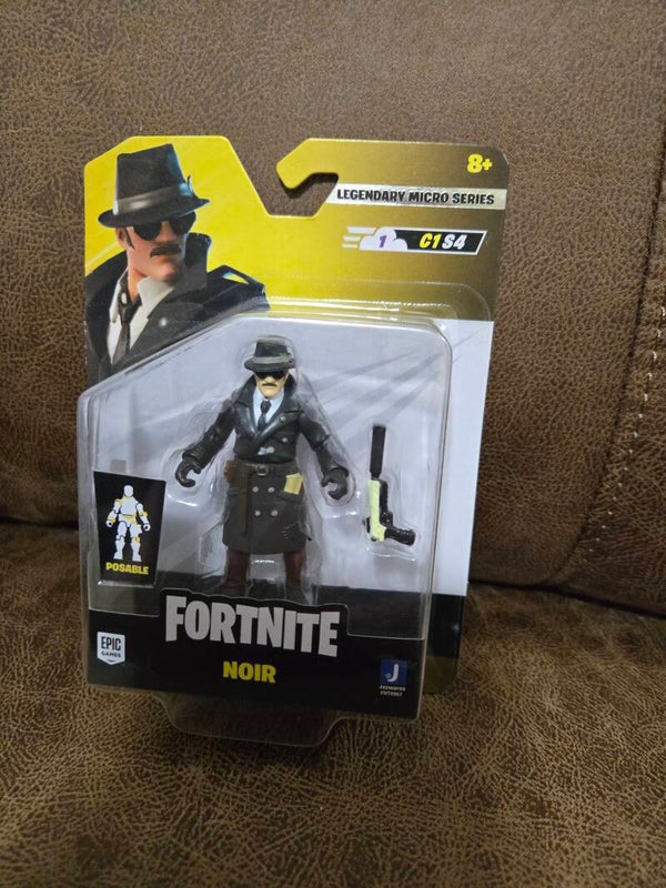 Fortnite Legendary Micro series NOIR figure