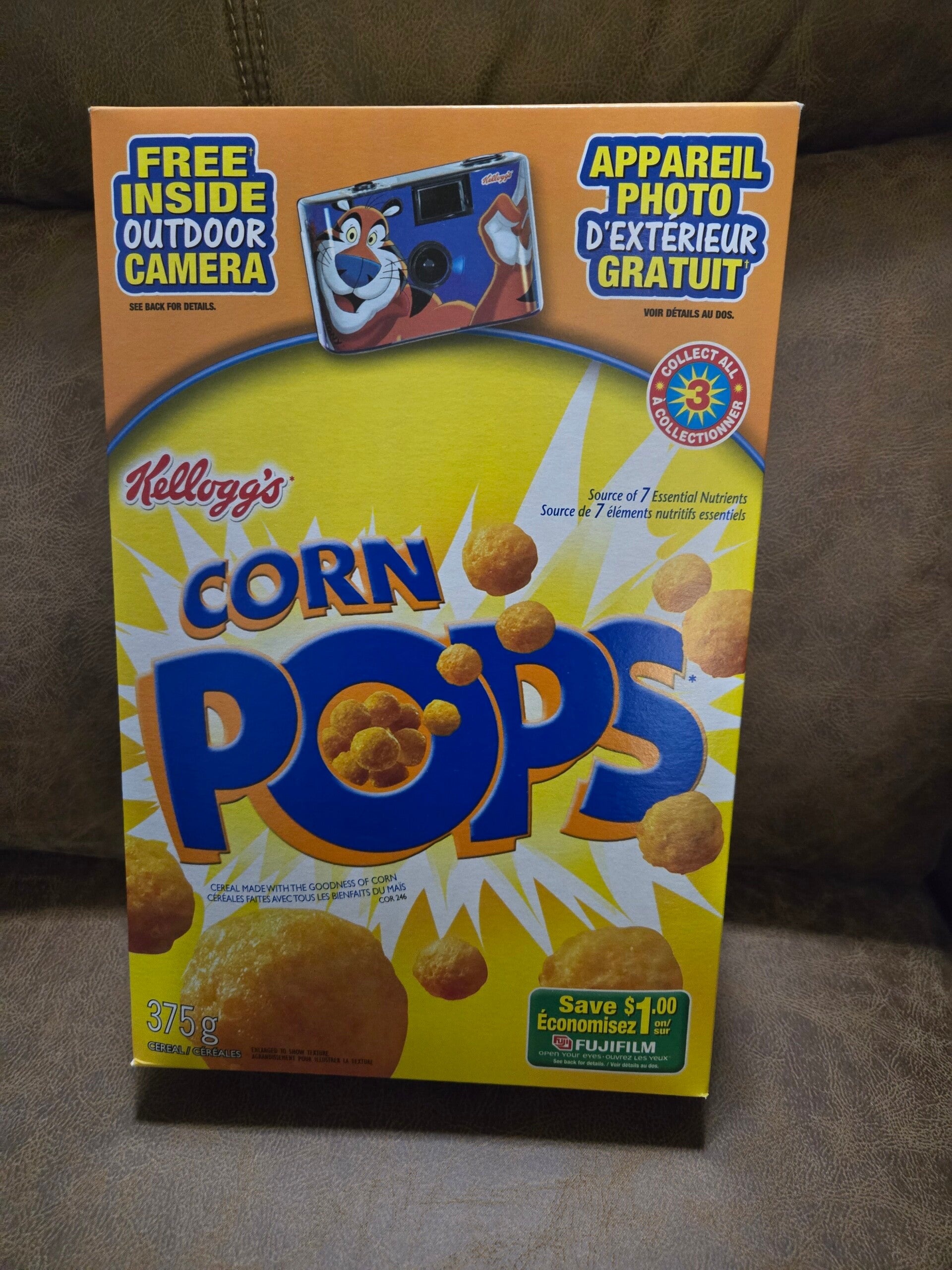 Kellogg's Corn Pops cereal free camera 2006