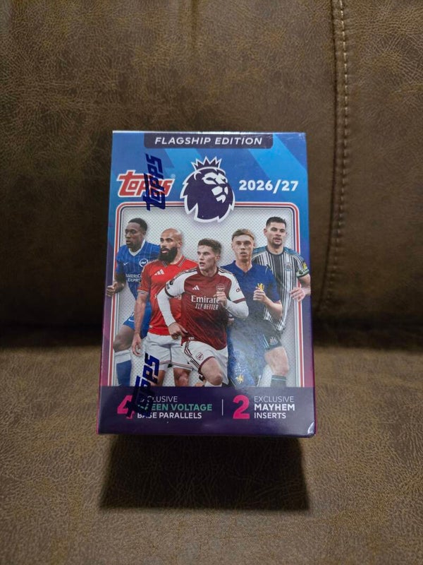 2026/27 Topps flagship edition Premier League soccer