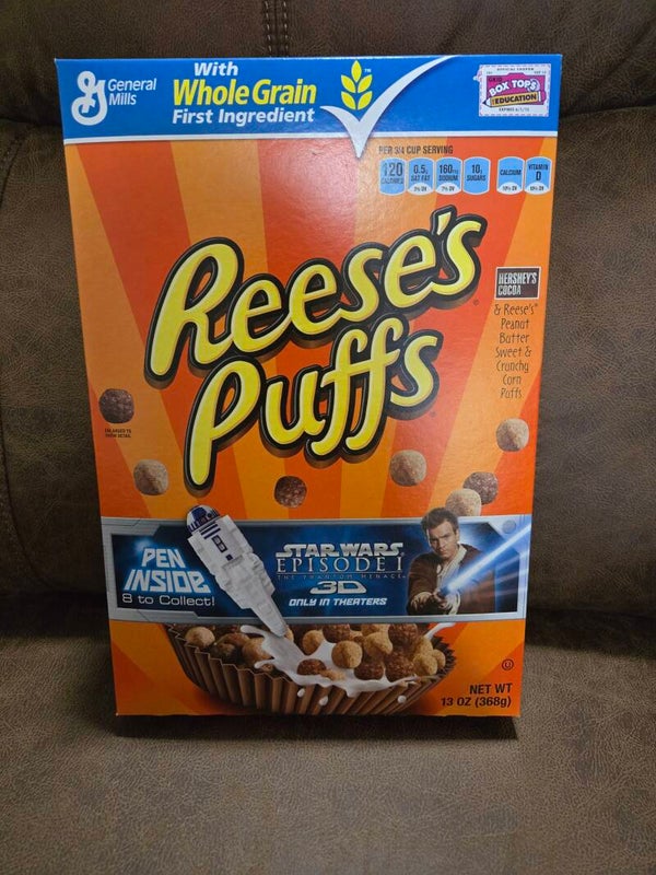 General Mills Star Wars episode 1 cereal box 2013