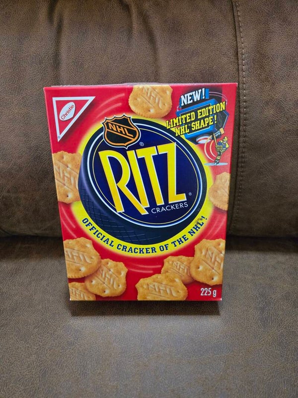 NHL Hockey Ritz crackers 2001
