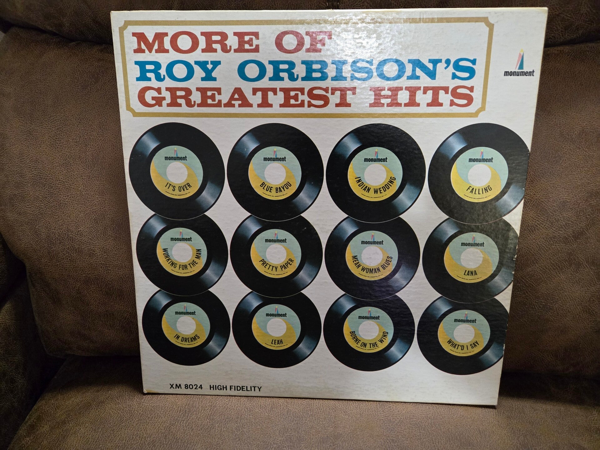 Roy Orbison vinyl record LP