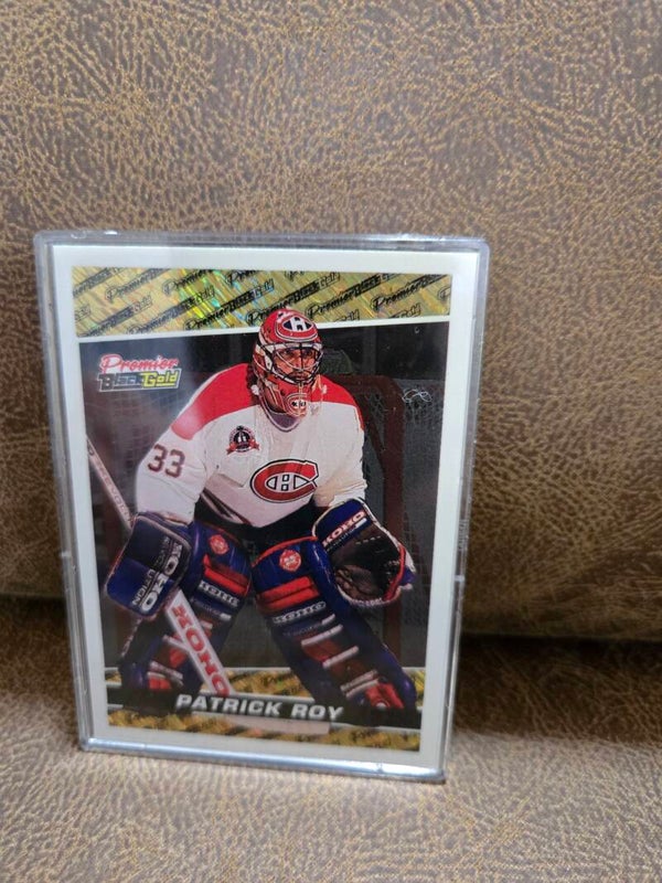 Premier Black/Gold Patrick Roy # 8 1995
