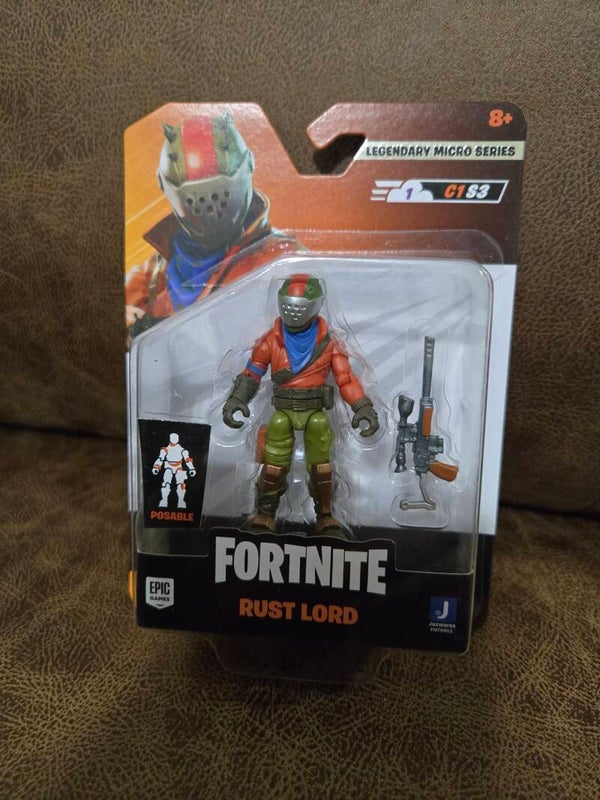 Fortnite Legendary Micro series RUST LORD figure