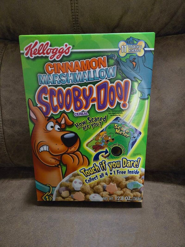 Kellogg's Scooby-Doo cereal box 2004