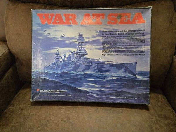 Avalon Hill War at Sea board game