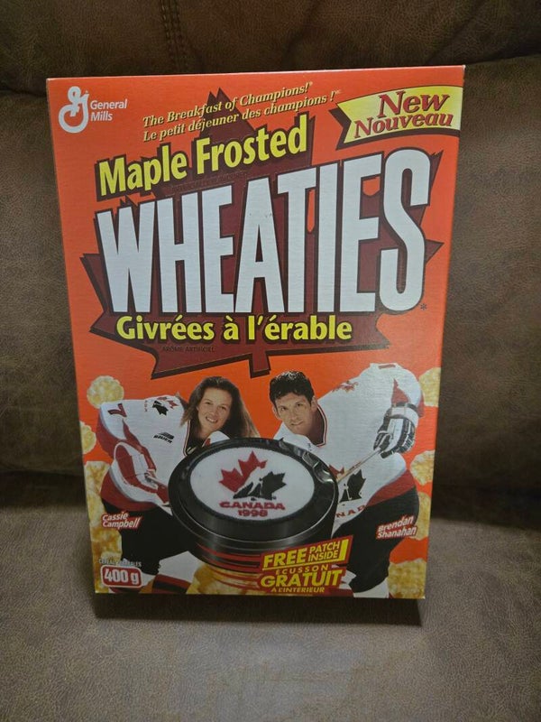 Wheaties Brendan Shanahan cereal box 1999