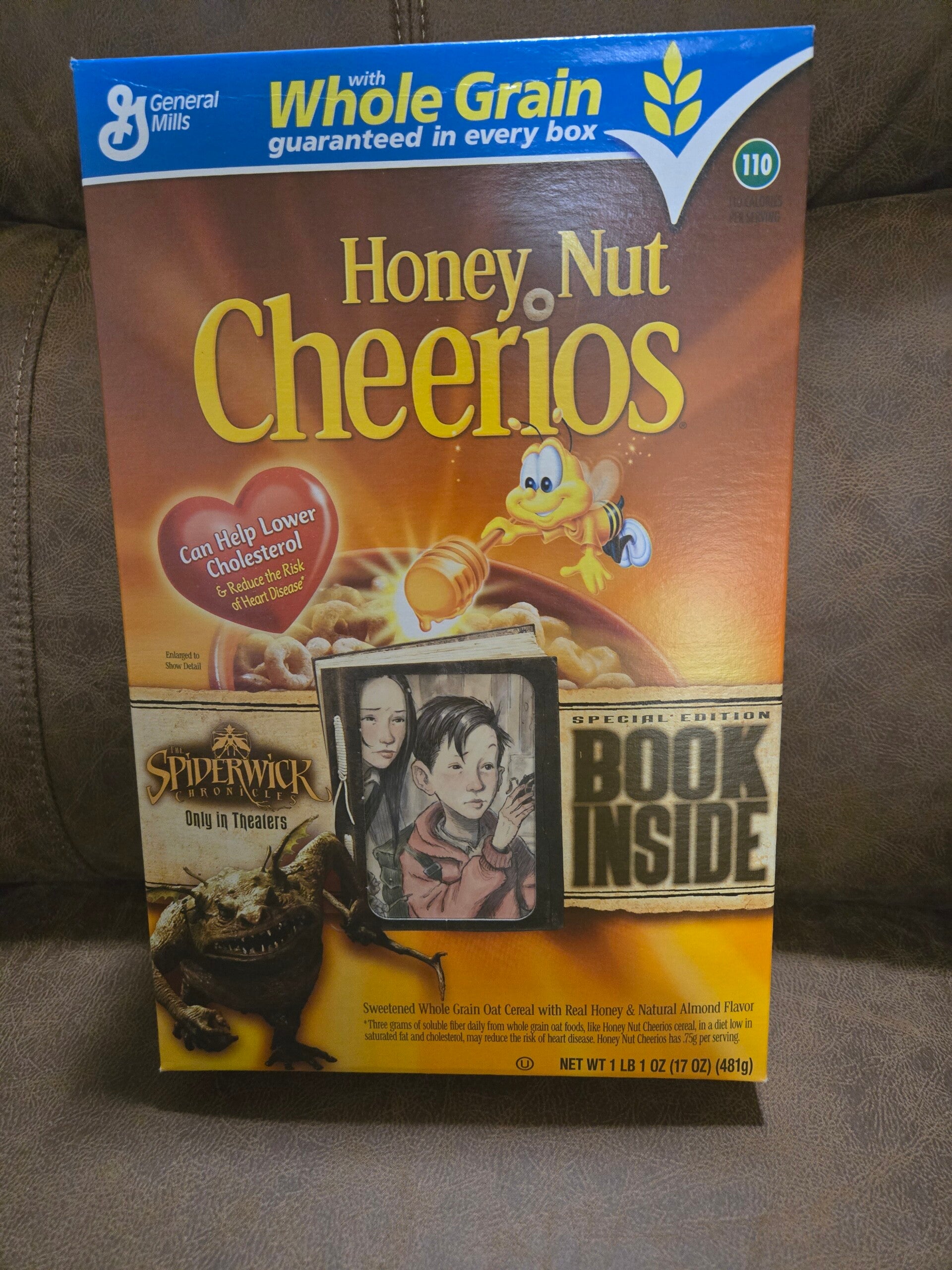 Honey Nut Cheerios The Spiderwick Chronicles movie box # 1