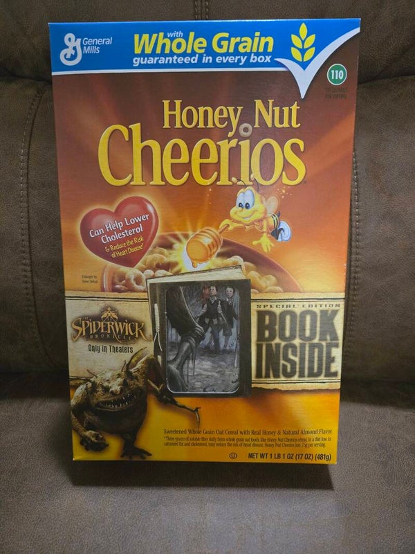 Honey Nut cheerios Spiderwick Chronicles movie box # 2