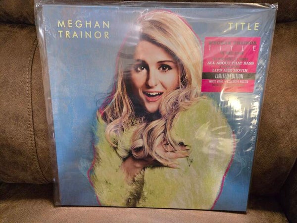 Meghan Trainor TITLE vinyl record LP limited