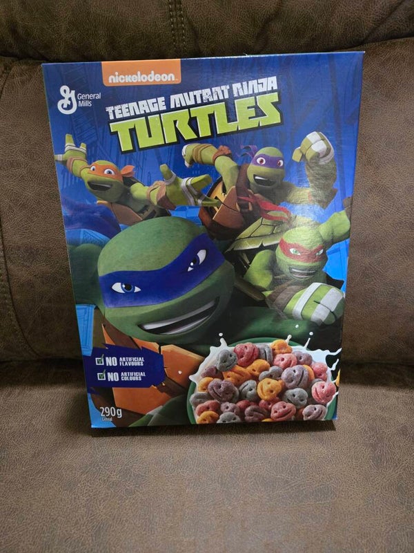 General Mills cereal Nickelodeon TMNT turtles 2017