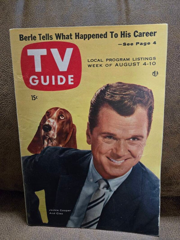 TV Guide Jackie Cooper August 1956