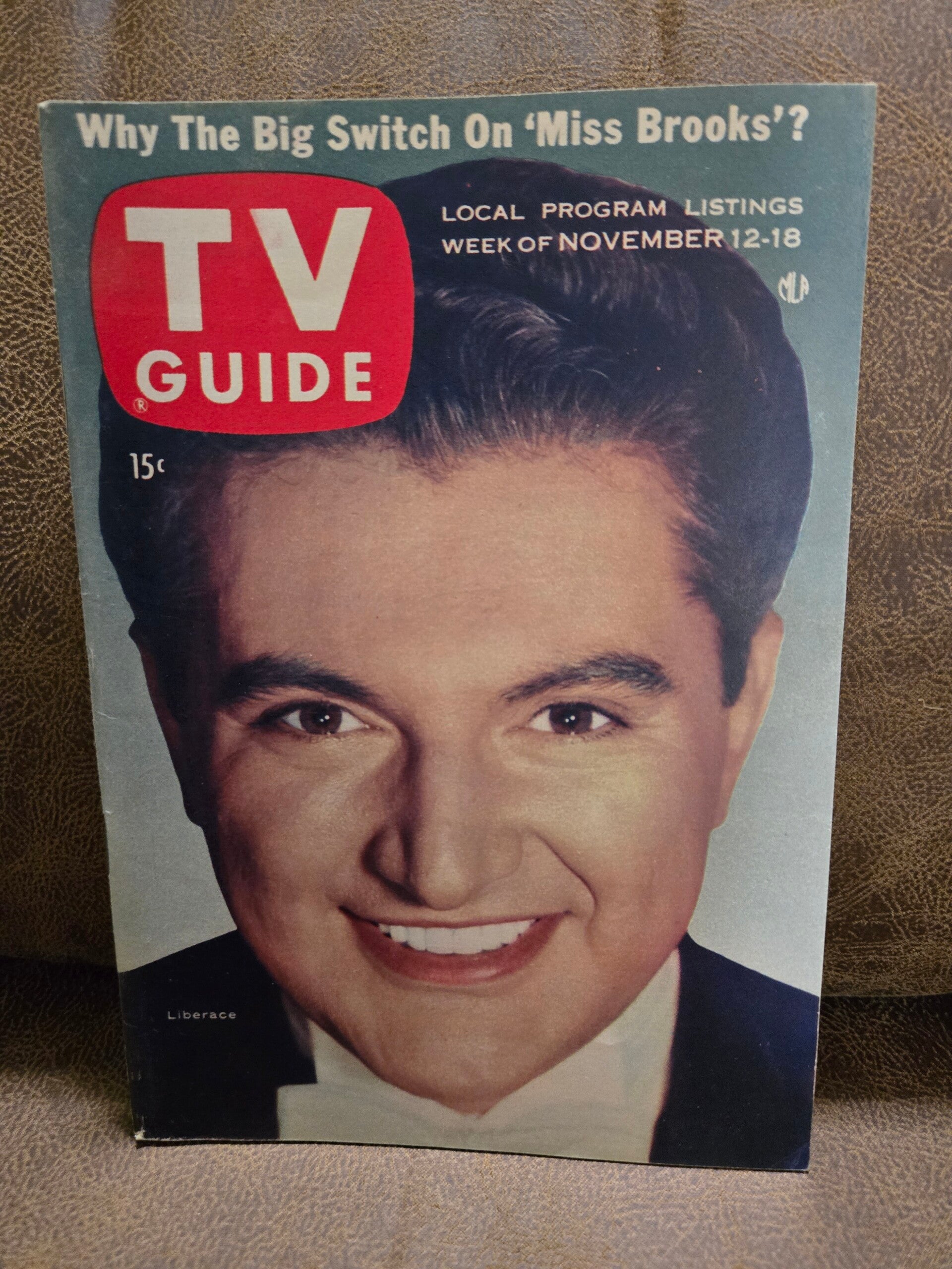 TV Guide Liberace  November 1955