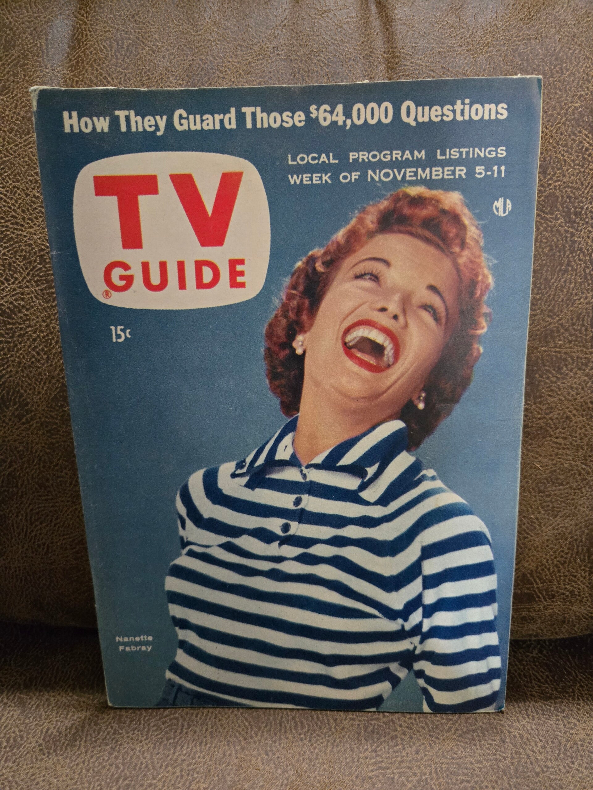 TV Guide  Nanette Fabray November   1955