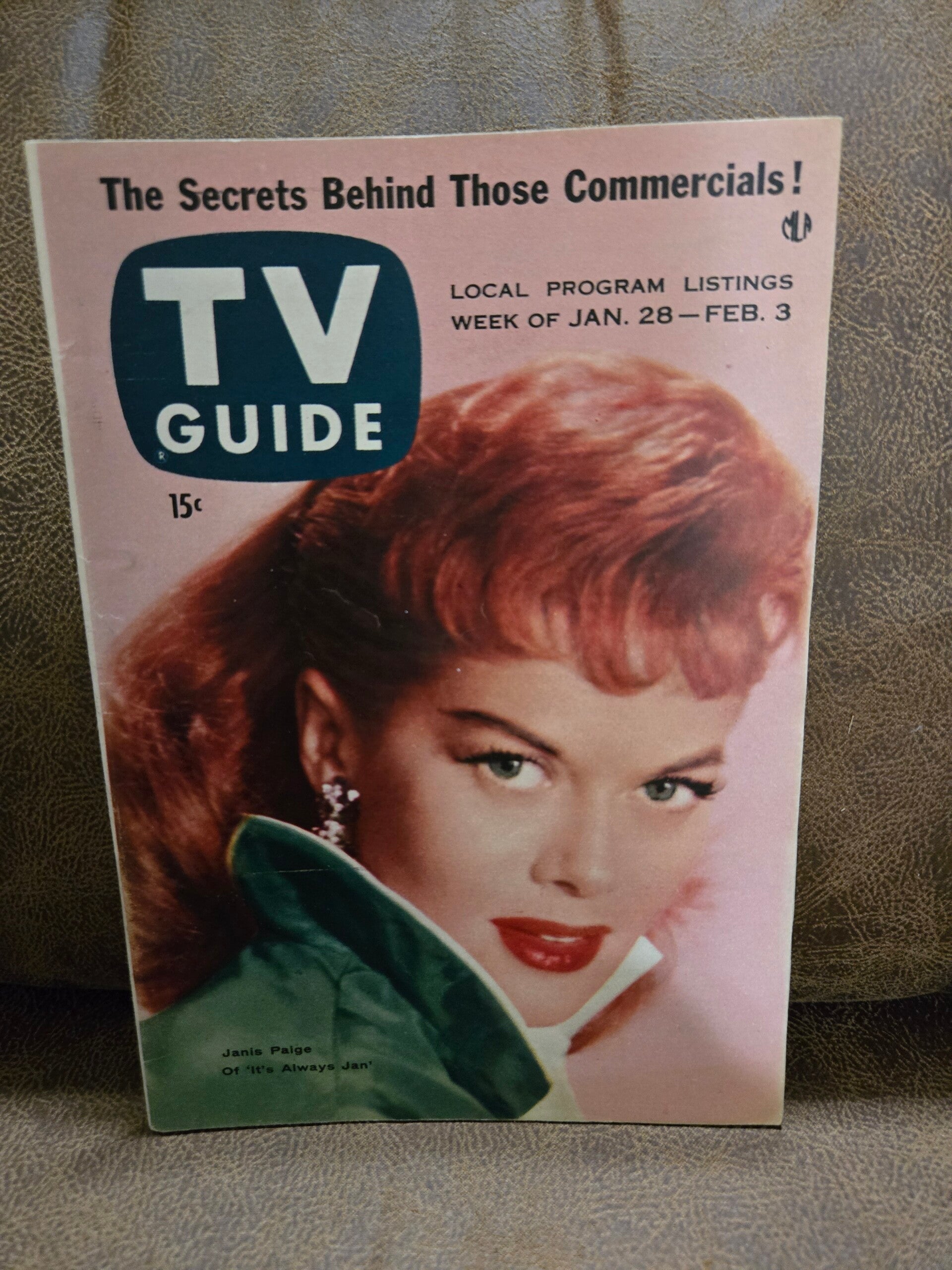 TV Guide  Janis Paige  January    1956