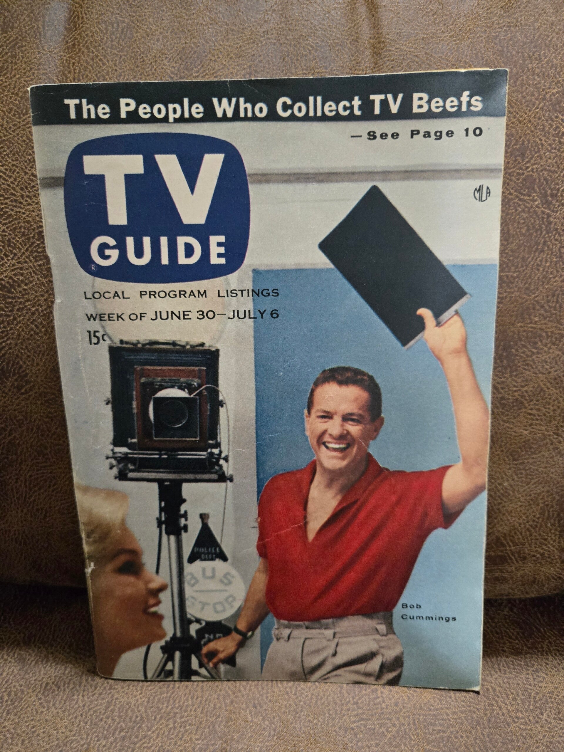 TV Guide  Bob Cummings  June   1956