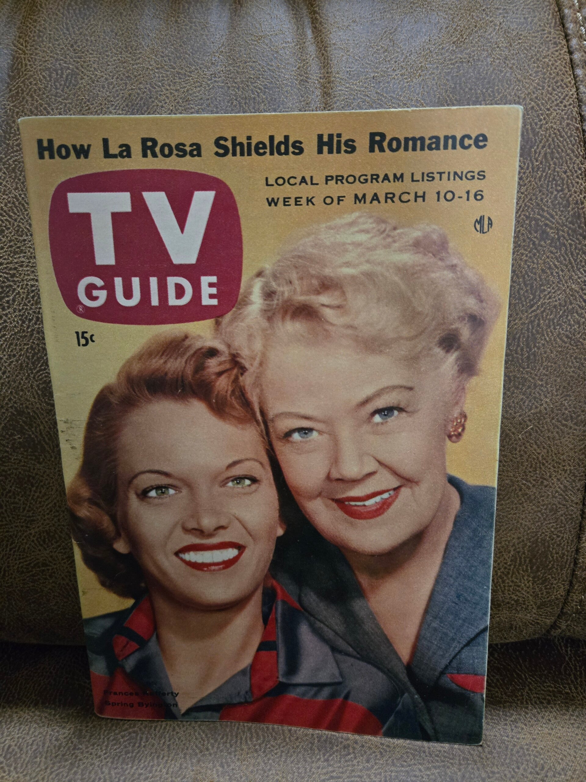 TV Guide  Frances Rafferty  March   1956