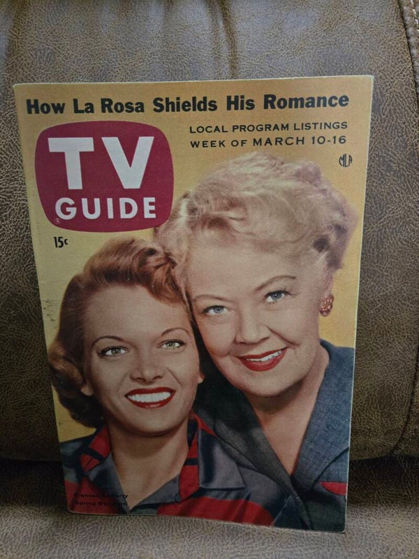 TV Guide  Frances Rafferty  March   1956