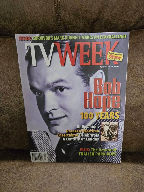 TV Week (tv guide) Bob Hope 2003