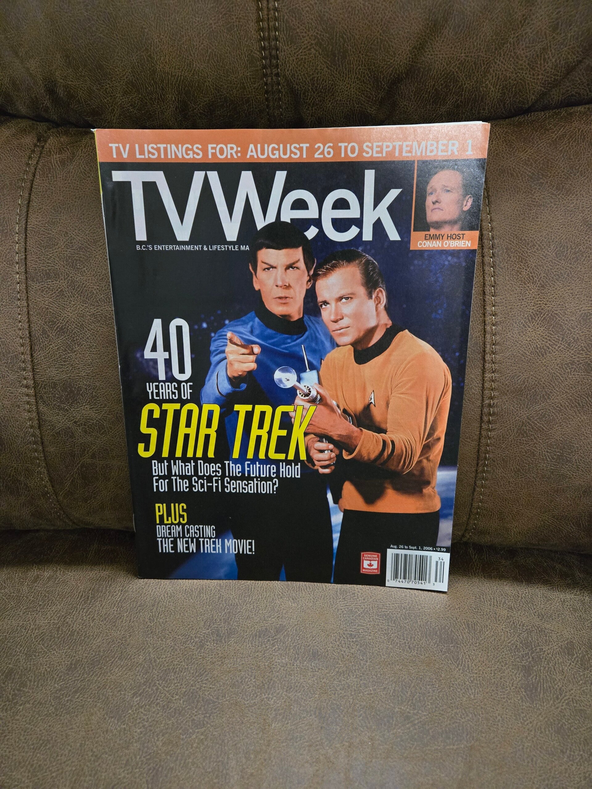 TV Week (tv guide) magazine Star Trek 2006