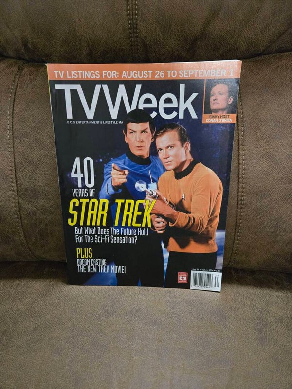 TV Week (tv guide) magazine Star Trek 2006