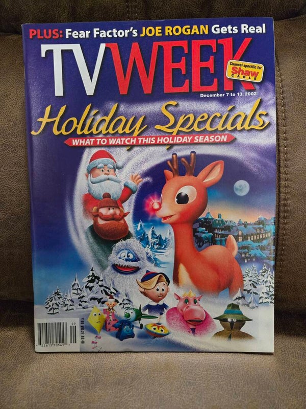 TV Week magazine Rudolph the Red Nosed Reindeer 2002