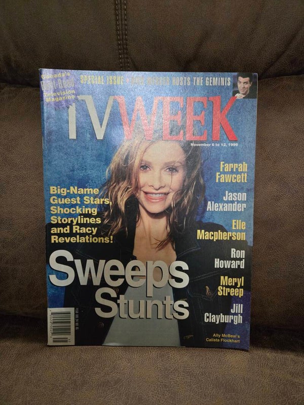 TV Week magazine 1999 Ally McBeal