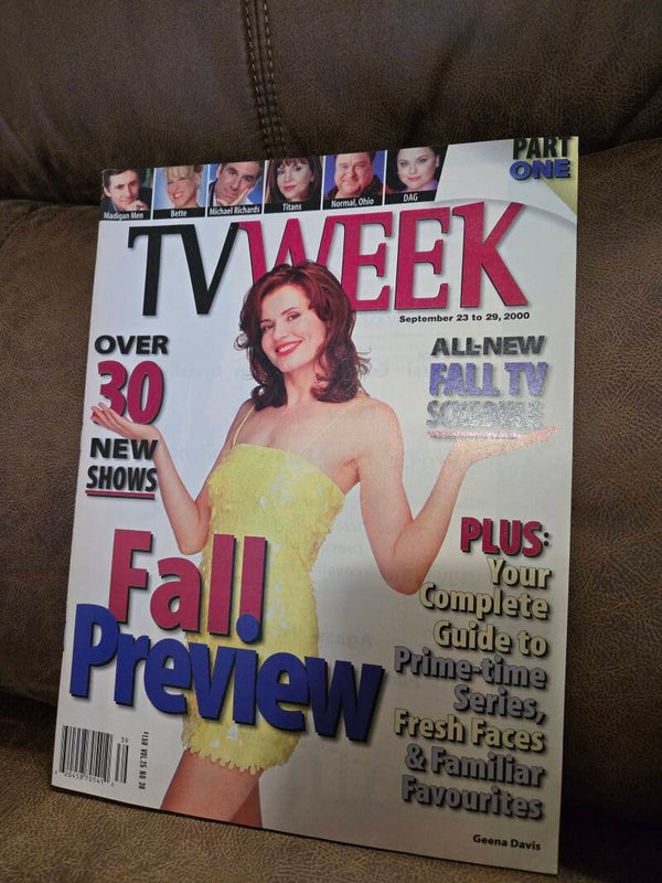 TV Week magazine September 2000