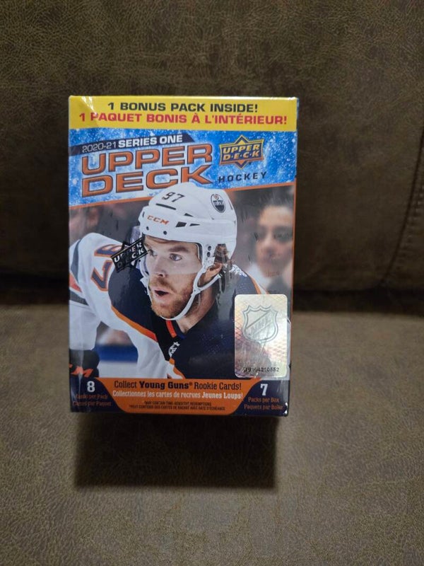 Upper Deck 2020-21 series one hockey blaster box