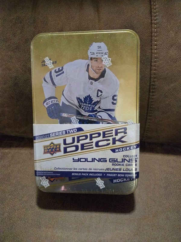 Upper Deck 2020-21 series two hockey tin