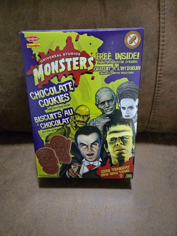 Universal Studios Monsters cookies 2011