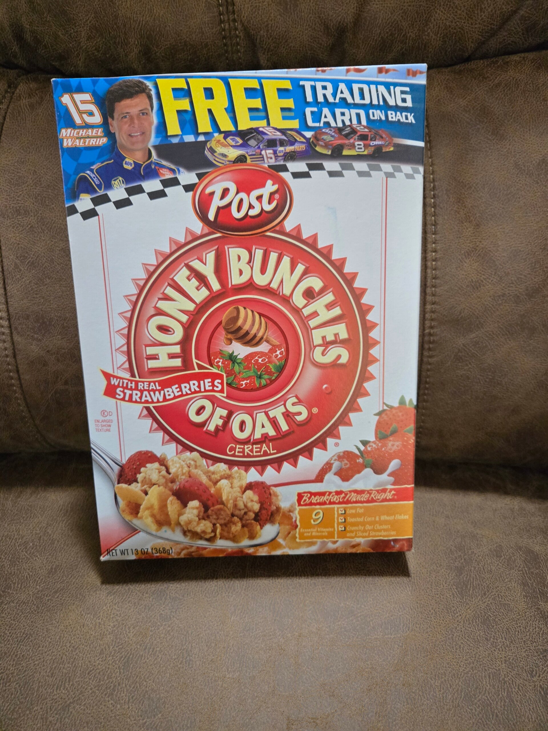 Post cereal NASCAR Michael Waltrip 2004
