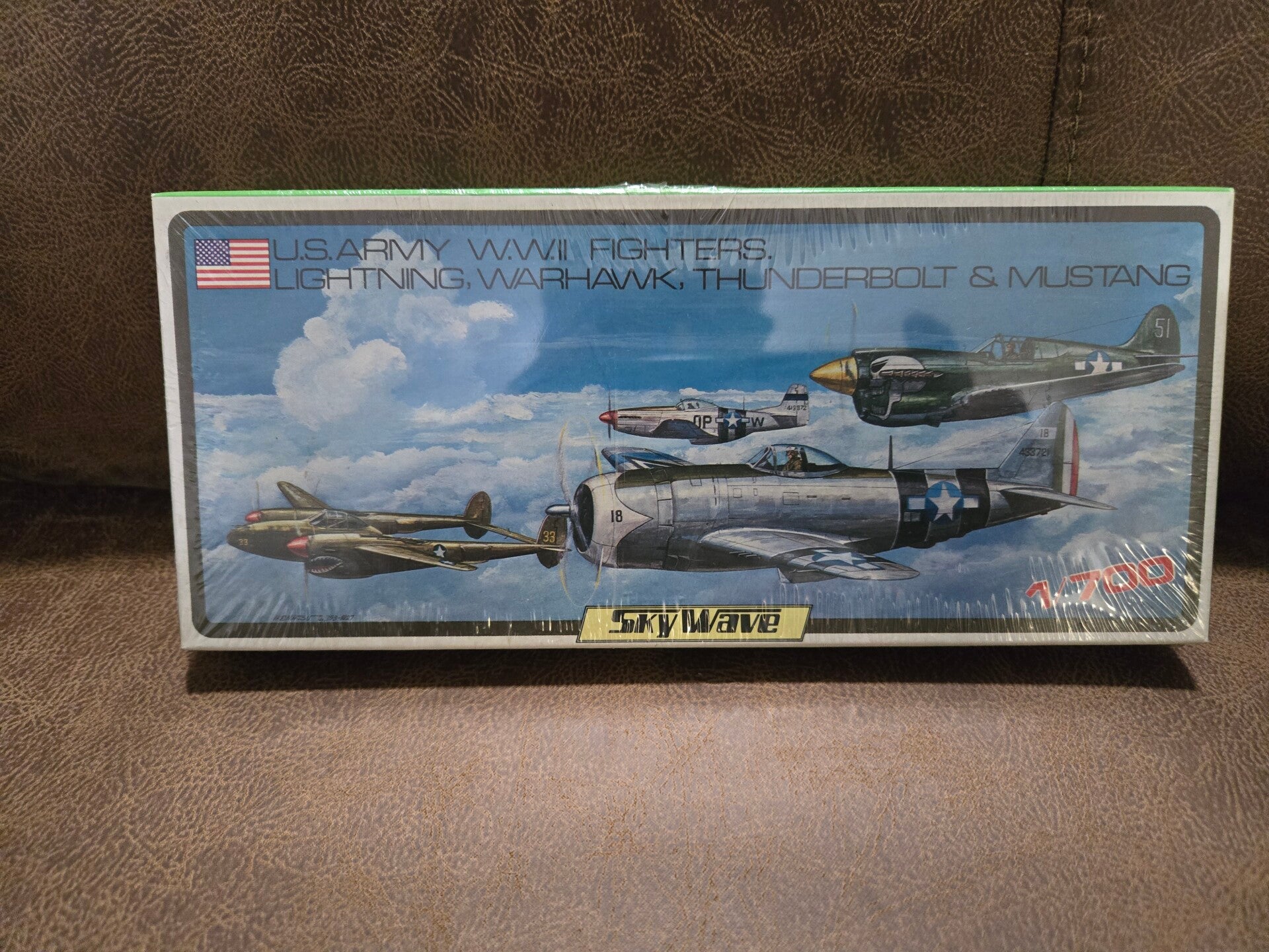 Skywave (Pit-Road) 1/700 WWII U.S. Army Fighters  model kit