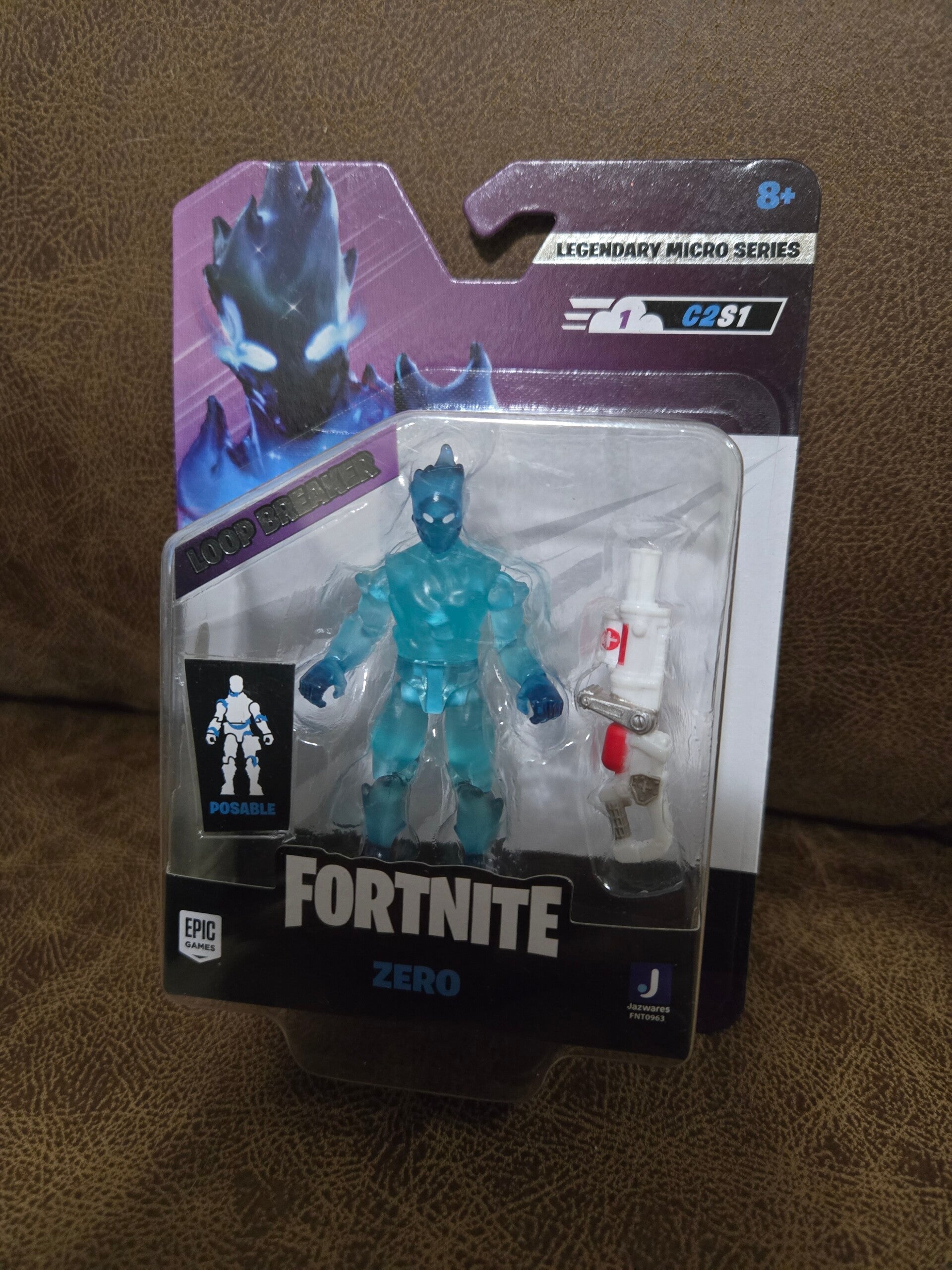 Fortnite Legendary Micro series ZERO figure