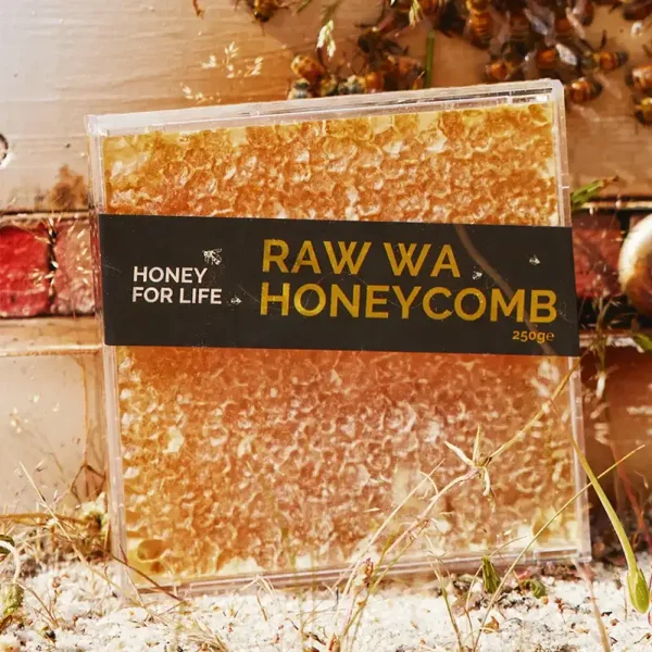 Honey For Life - Raw Western Australian Honeycomb 250g