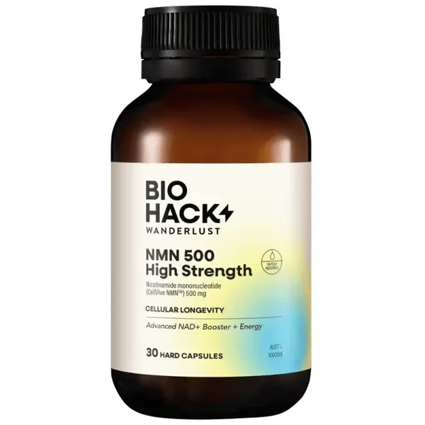 BioHack - NMN 500 High Strength 30caps