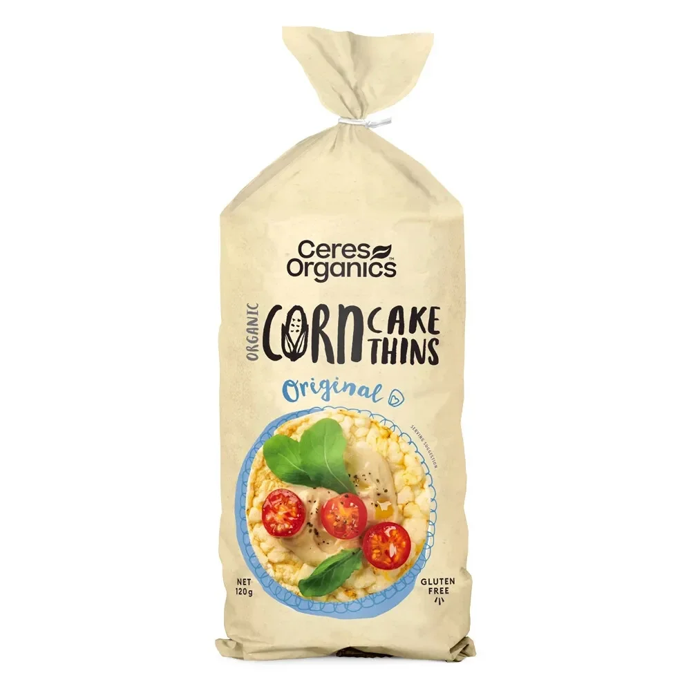 Ceres Organics Corn Cakes 120g
