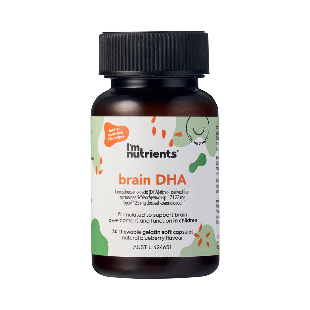 I'm Nutrients - Brain DHA Chewable (Blueberry)