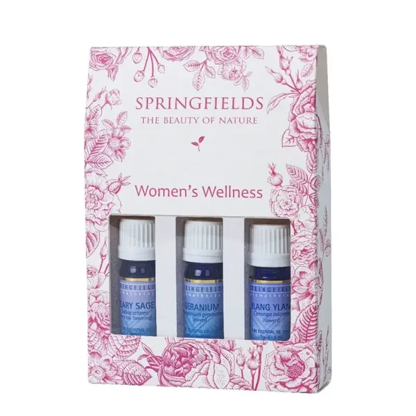 Springfields Essential Oil Trio - Womens Wellness Collection