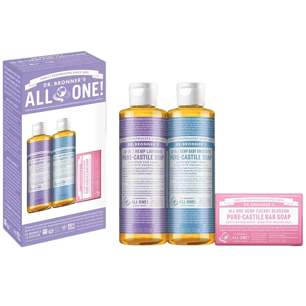 Dr Bronners Love Unites Gift Pack