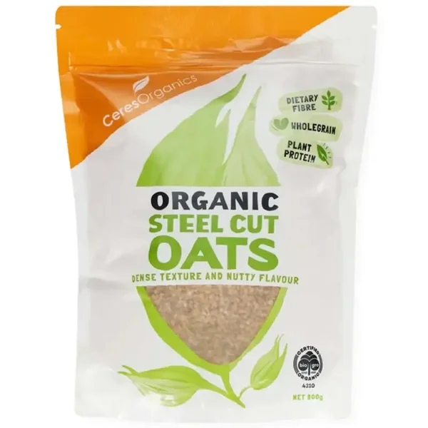 Ceres Organics Oats Steel Cut 800g