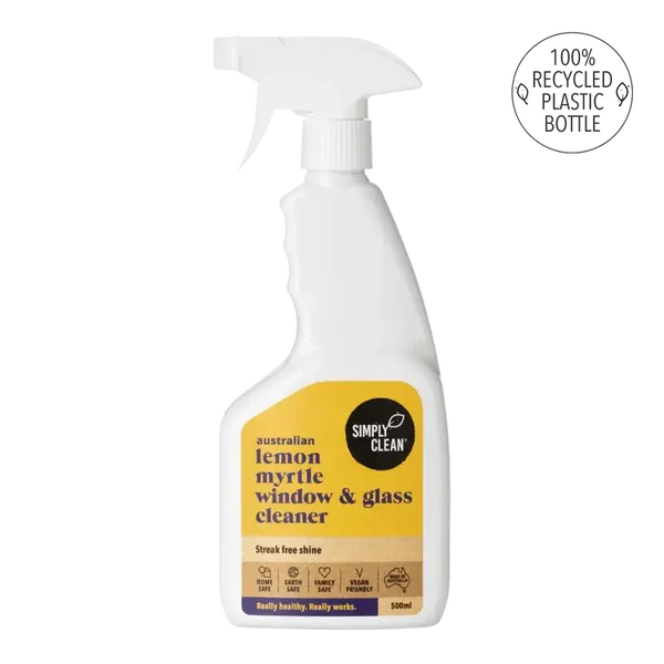 Simply Clean Window & Glass Cleaner Lemon Myrtle 500ml