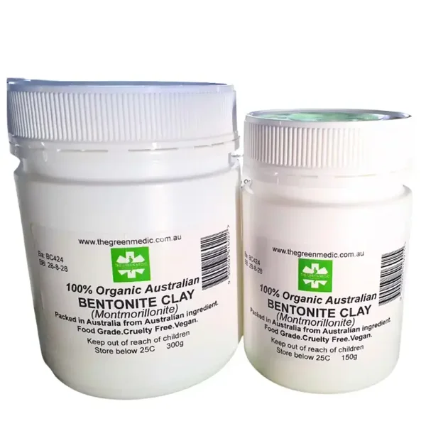 The Green Medic Organic Australian Bentonite Clay