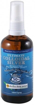 Medicines From Nature Ultimate Colloidal Silver Spray 100ml