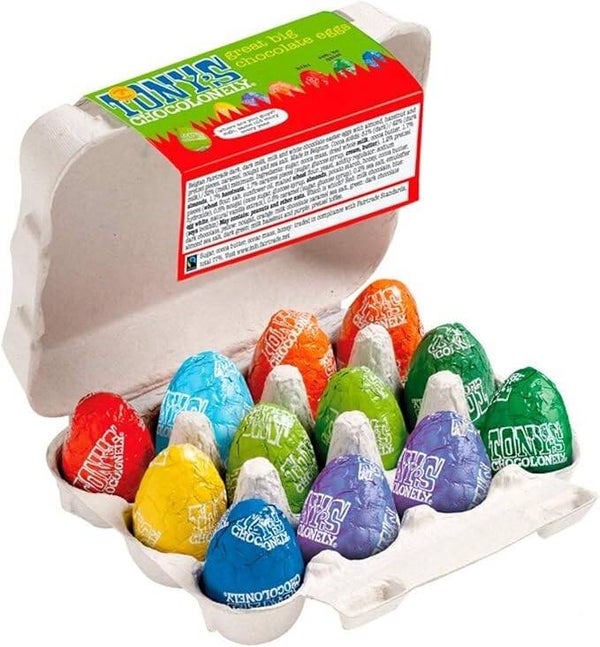 Tony's Chocolonely Chocolate Easter Eggs Assortment 150g
