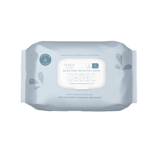 Luvme Haleco by Luvme Eco Water Wipes 80pk