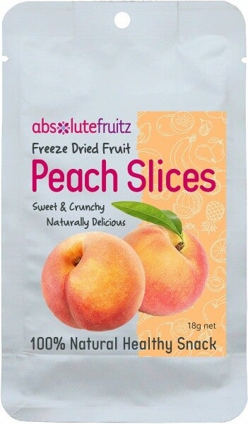 Absolutefruitz Freeze Dried Peach 3x18g
