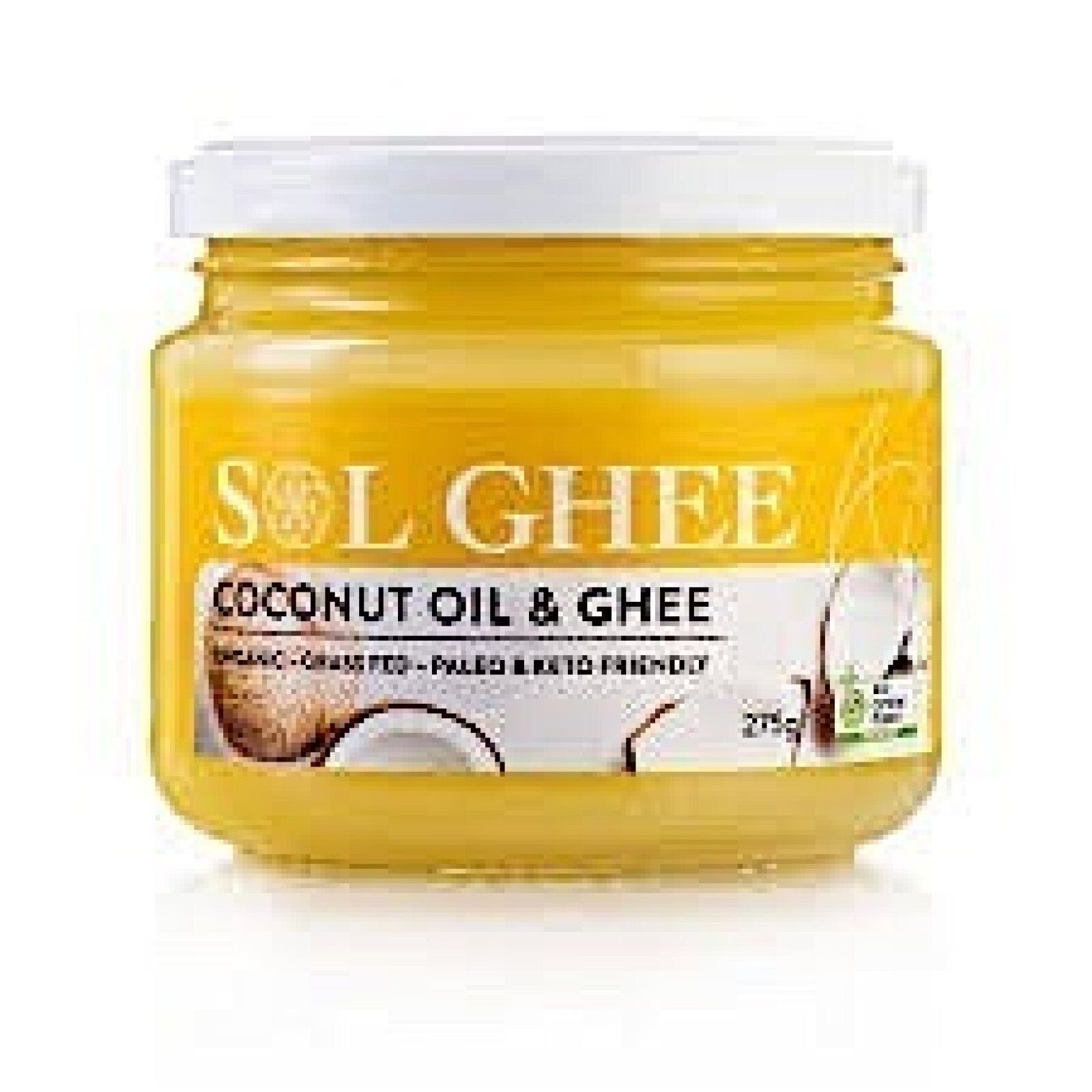 Sol Ghee Coconut Oil & Ghee 275g