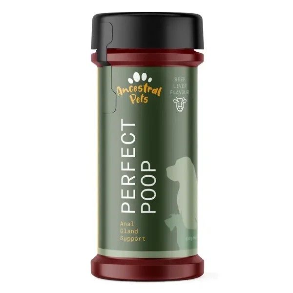 Ancestral Pets Perfect Poop 150g Shaker Bottle
